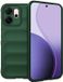 Techsuit Magic Shield Silicone Back Cover Groen Geschikt voor Oppo Reno14 F/FS
