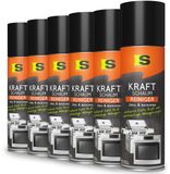 Spraytive 6x 500ml BBQ grillreiniger en ovenreiniger