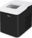 WEASY Machine à glaçons KW12, Jusqu'à 12 kg par jour, 7 à 12 minutes de production, Réservoir 2,2 L, Noir