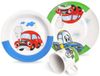 Orion Service enfant Voiture - Porcelaine - 3 Pièces