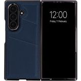 imoshion Kunstleren MagSafe Backcover met Pashouder voor de Samsung Galaxy Z Fold 8 Ultra - Bleu Foncé