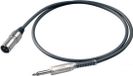 Proel BULK220LU5 audio kabel 5 m 6.35mm XLR (3-pin) Zwart