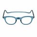Contacta Lock Reading Glasses for Men and Women with Magnet, Fixed Collar, and Adjustable Arms Blue Color +3.00 Diopters