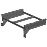 NINKA 5261.52 90680 hangframe voor afvalscheidingssysteem eens2vijf KB 600 NL 400 mm, kunststof donkergrijs, zilver