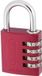 ABUS 145 hangslot met cijferslot Rood 145/40