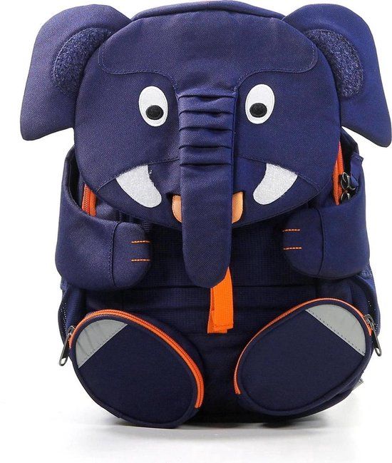 Affenzahn Grote rugzak Elias Elefant - Donker blauw