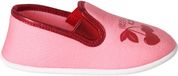 Vertbaudet Pantoufles élastiques pour enfants en toile rose taille 25