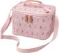 Fresk Grote Koeltas Kind 6.2 L – Lunchtas Meisjes – Thermische Lunch Koeltas - Met Bestekvak - Waterafstotende Lunchtas - Roze - Seahorse