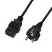 LogiLink CP152 câble d'alimentation Noir 1,8 m CEE7/7 IEC C19
