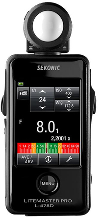 Sekonic L-478D Litemaster Pro Lichtmeter - Zwart