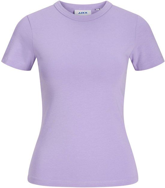 JJXX T-shirt JXGIGI T-shirt Dames M Katoen Paars Roze