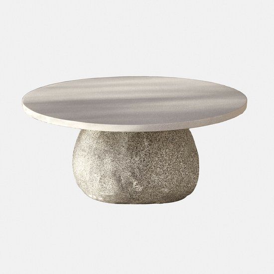 LOBERON Salontafel Orivana grijs/beige