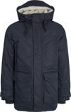 JACK&JONES JJECLIP PARKA SN Heren Jas - Maat M - Dark Navy