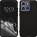 kwmobile telefoonhoesje geschikt voor Motorola Edge 60 Neo / Edge 50 Neo / ThinkPhone 25 - Back cover in mat zwart