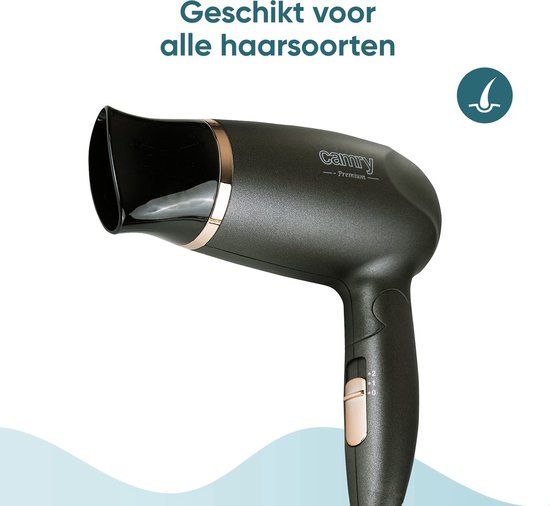 Camry CR2261 - Haardroger 1400W Goudkleurig