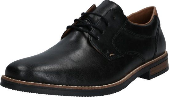 Rieker Heren veterschoenen - Zwart - Maat 42