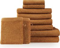 Blumtal Terry Handdoeken Set - 10 stuks - Pompoen