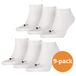 Puma D Invisible Sportsokken - Maat 43-46 - Unisex - wit 9-pack
