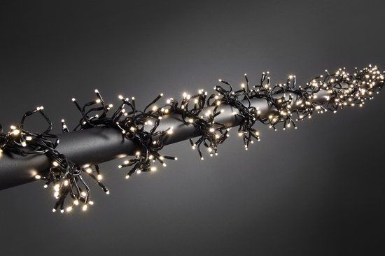 Konstsmide 3862 Cluster LED Snoerverlichting - 768 lampjes - Warm Wit - 580 cm - Buiten