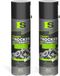 Spraytive 2x 500ml spray chaîne sec avec lubrifiant ptfe pour vélo moto et machines protège contre l'usure la saleté et la rouille