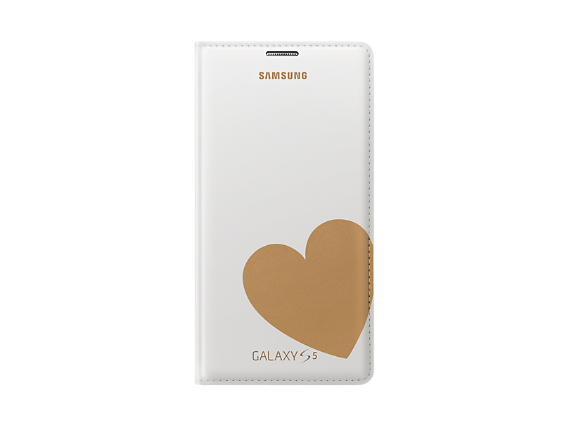 Samsung EF-WG900R wit, goud / GALAXY S5