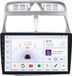 Happiq Peugeot Autoradio met Bluetooth, CarPlay, compatibel met Apple en Android, audiosysteem, navigatie, navigatiesysteem voor Peugeot 307 / 307CC / 307SW (2002–2013)