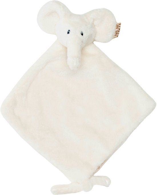 BAMBAM Knuffeldoekje - Olifant - Ivoor - Pluche