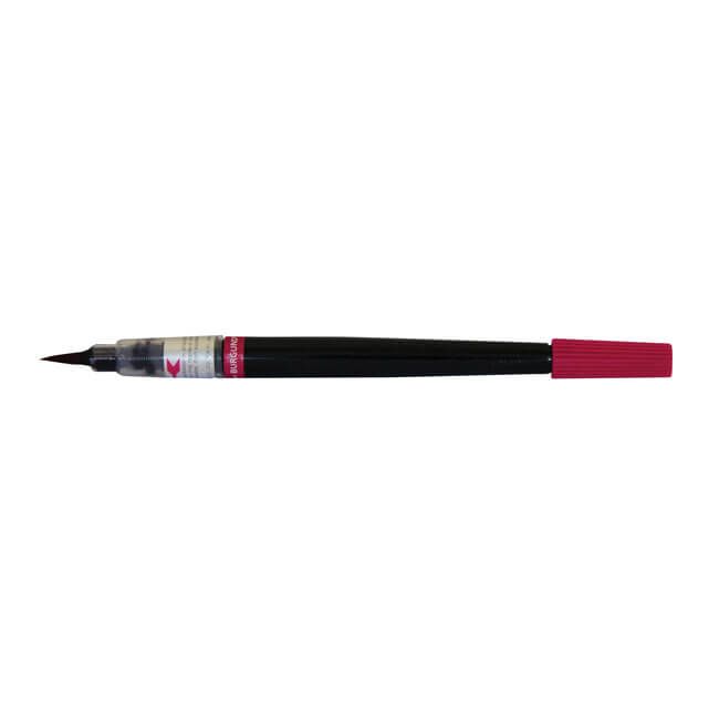 Pentel Colour Brush Retractable Gel Pen - Red - 1 pc