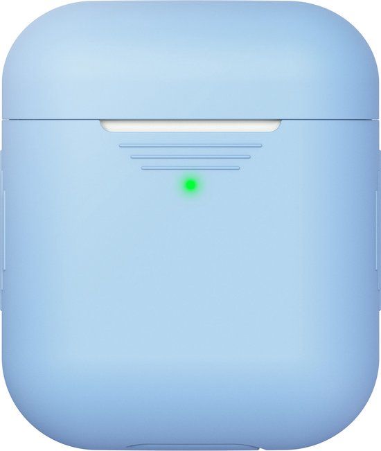 KeyBudz Elevate Series Case for AirPods 2 / 1 - Light Blue - Softcase - Shockproof