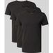Tommy Hilfiger T-shirts V-hals stretch 3-pack zwart