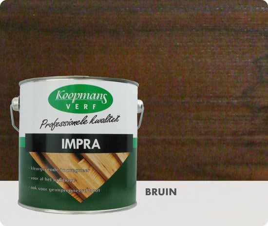 Koopmans Impra - Transparant - 2.5 liter - Bruin