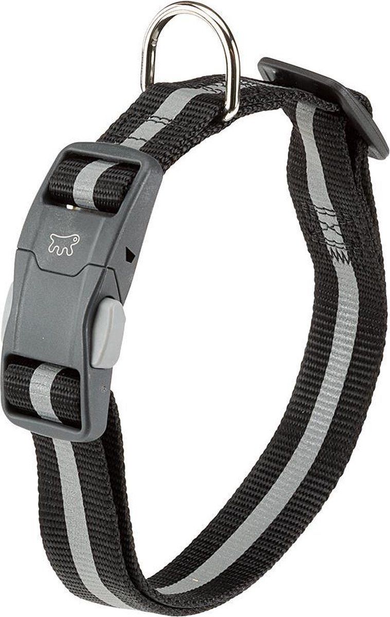 Ferplast Club Reflex C15/44 Hondenhalsband - Zwart - 30-44 x 1.5 cm