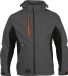 Herock Trystan softshell werkjas Experts (1903) - Grijs | Zwart - S