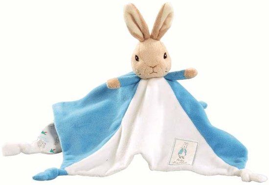 Trend Holland Knuffeldoekje Beatrix Potter Peter Rabbit Blauw - 5014475012296