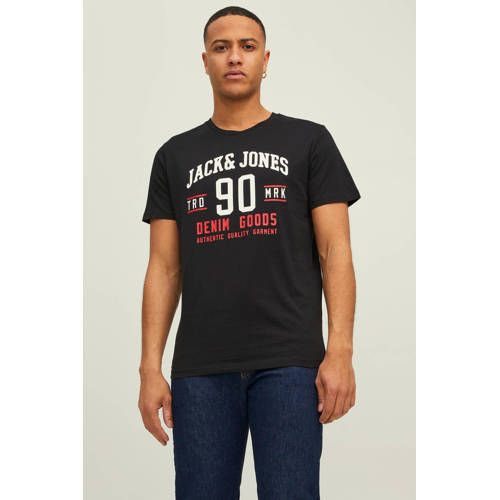 JACK & JONES T-shirt JJETHAN TEE - (set van 3)