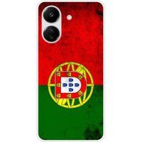 Xiaomi Redmi 13C 4G Portugese vlag siliconen hoesje