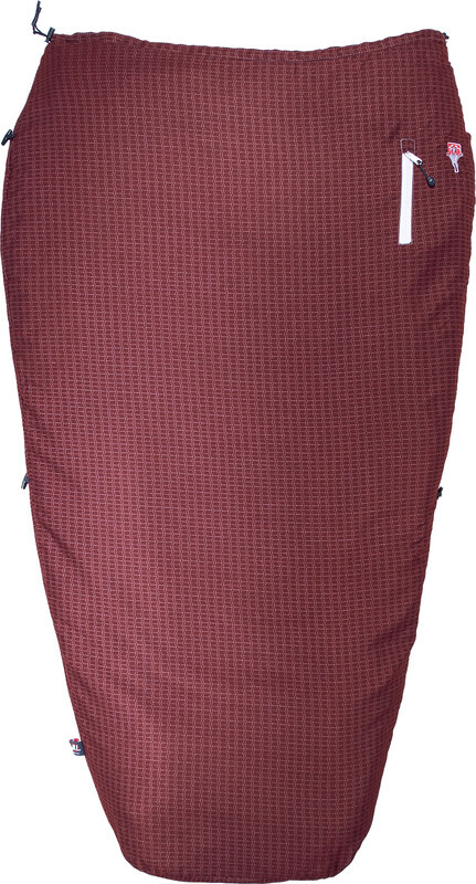 Grüezi-Bag Feater - The Feet Heater Extra Tas, dark red