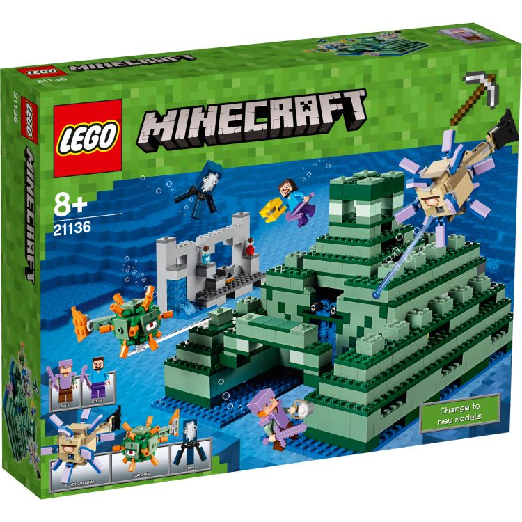 LEGO Minecraft Het Oceaanmonument 21136
