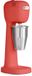 HENDI Stijlvolle milkshaker – Rood – 2 snelheden – Inclusief RVS en polycarbonaat mengbekers – 400W