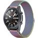 Strap-it Samsung Bracelet Milanais Samsung Galaxy Watch 3 45mm (arc-en-ciel)