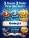3 Libri GmbH 3 Georgia Milestones Grade 3 Math Practice Tests