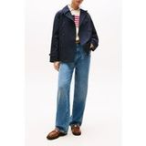 Tommy Hilfiger Trench-coat court en coton Desert Sky