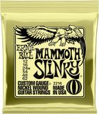 Ernie Ball Mammoth Slinky Elektrische Gitaarsnaren - Nickel Wound - Ultra Heavy Gauge - 12-16-24w-34-48-62