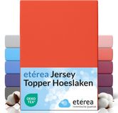 etérea Himmlische Qualität etérea Topper Jersey Hoeslaken 200x220 - 220x200 cm Oekotex Made in Green - 100% katoen - Aarde