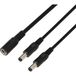TRU COMPONENTS Connecteur DC - Prise 5,5 mm 2,1 mm 41,2 cm 1 pièce