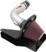 K&N High Performance Air Intake Kit compatibel met Ford Edge 3.5/3.7L V6 2011-2014 - Zilver (77-2583KS)