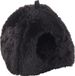 Flamingo Kattenbed – Katten Slaapmand – Kattenhuis – Kattenhol – Cat Cave – Zwart, 39 x 39 x 42 cm – Slaapplaats Krems