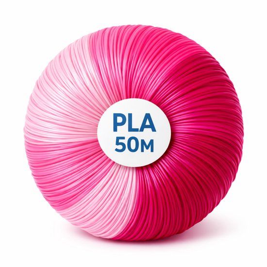 TinyPlay 3D Pen Vullingen - 3x Roze Tinten - PLA Filament 1.75 mm