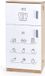 Viga Toys Speelkeuken Lux 4-dlg. Wit - Hout
