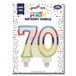Clairefontaine 6834-70C Glittergetal-kaars '70'